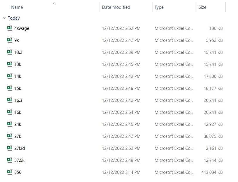 Listing of KUSD files leaked by Snatch Team in November. Screenshot by DataBreaches.net