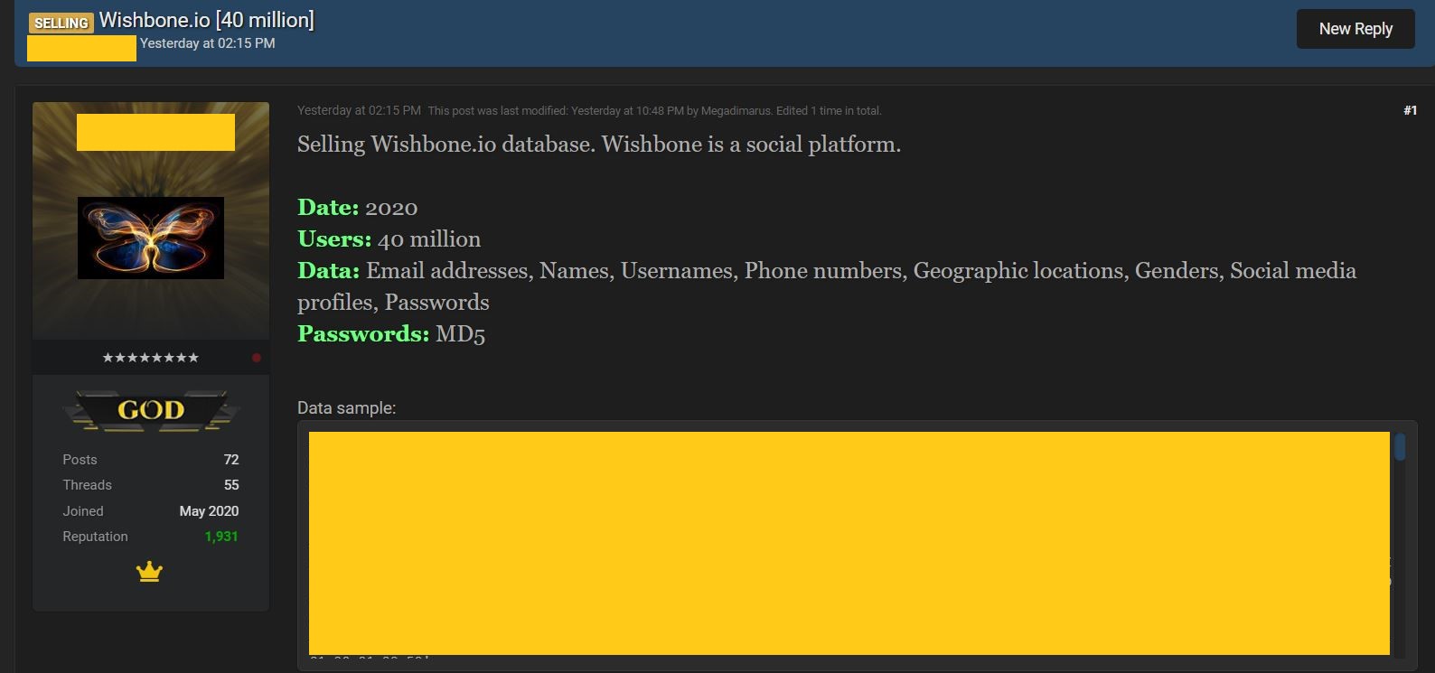 Steam forum and database hacked
