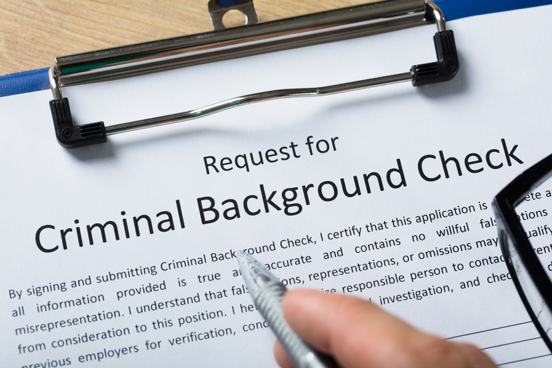Criminal Background Check Image