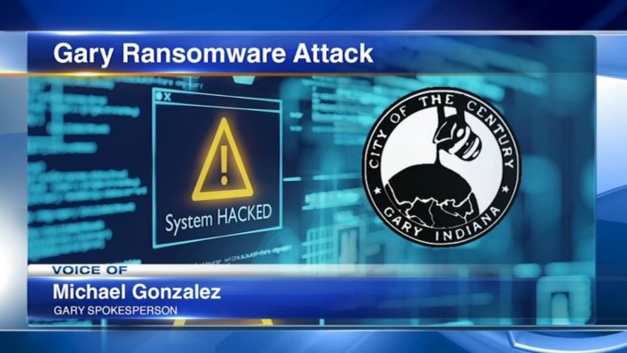 Gary Indiana hit by ransomware