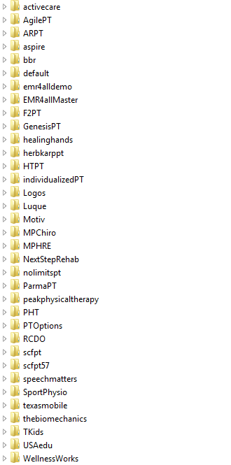 Dozens of clients were affected